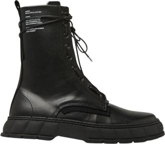 Viron Enkel laarzen - unisex - Enkellaarsjes - Zwart - 36 EU - Katoen - Schoenen