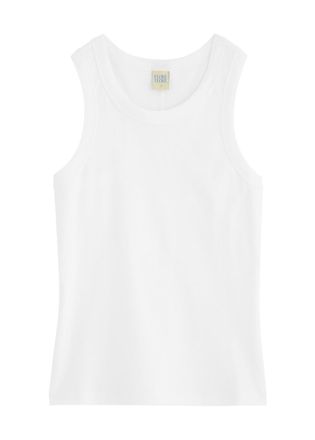 Flore Flore Flore Flore Hannah Cotton Tank - White - XS (UK6 /xs)
