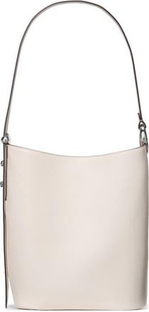 Kate Spade New York halo fine grain leather bucket bag in Cream at Nordstrom