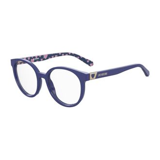 Love Moschino Blue Acetate Frames Glasses