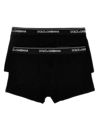 Dolce & Gabbana Black 2 Boxers Set