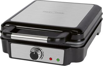 Profi Cook Profi Cook Pc-wa 1241 Gofrera Negra 4 Gofres Cuadrados