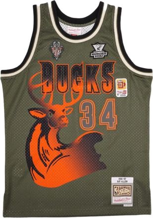 Mitchell & Ness Canotta Flight Swingman NBA Milwaukee Bucks 1996-97 Ray Allen - Verde