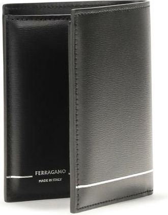 Ferragamo Gancini Wallet - Black