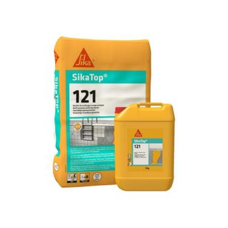 Sika Mortero Bicomponente Sika Sikatop 121 Revestimiento - Blanco - 26.75kg