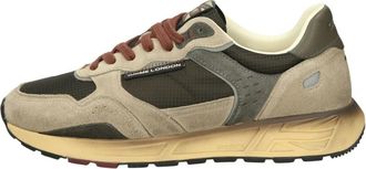 Crime London Rush Low Sneaker - Heren - Sneakers - Veelkleurig - 43 EU - Leer - Schoenen