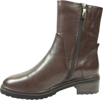 Everybody By B.Z Moda Gema Enkellaarsjes - Dames - Schoenen - Bruin - Maat: 39 1/2 EU Zijde