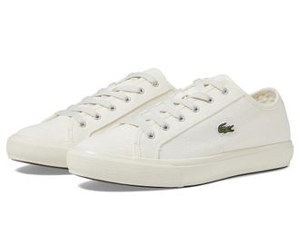 Lacoste Backcourt Sneakers Mens Lace-up Boots White/Off White : 11.5 M, Canvas