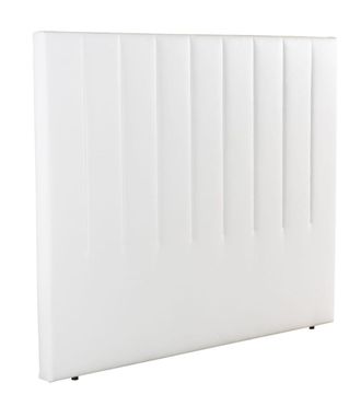 Home Heavenly Cabecero 150 cm tapizado acolchado polipiel blanco
