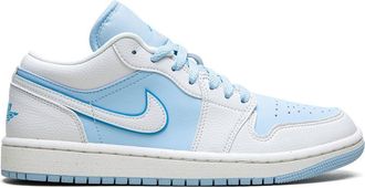 Nike Jordan Jordan 1 Low SE Ice Blue sneakers - women - Leather - 6.5 - White