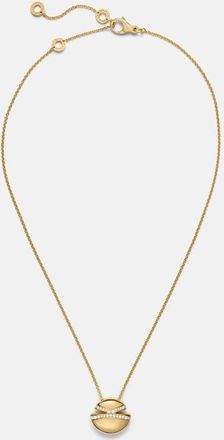 Bulgari Collana Bvlgari Cabochon in oro 18kt con diamanti