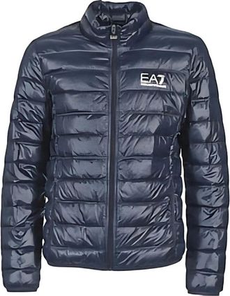 Emporio Armani Giubbotto - Heren - Winterjassen - Blauw - 2XL - Jassen