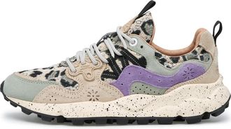 Flower Mountain Yamano 3 Sneakers - Dames - Sneakers - Veelkleurig - 38 EU - Leer - Schoenen