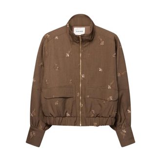 Aaiko Sete PES 572 - Dames - Jassen - Bruin - Maat: XL Poliester