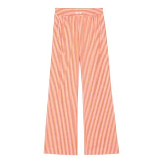 Zadig&Voltaire Poma Broeken - Dames - Wijde Broeken - Veelkleurig - XS - Katoen - Broeken