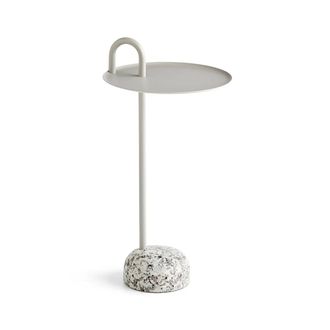 HAY Bowler Beistelltisch, &Oslash; 36 cm / H 70,5 cm, beige