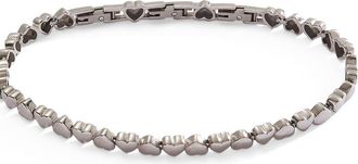 Alex and Ani Heart Tennis Bracelet in Silver at Nordstrom