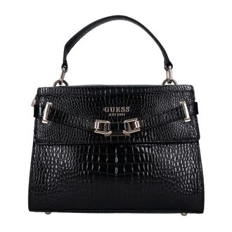 Guess Dames, Tassen, Zwart, Maat: ONE Size Leer