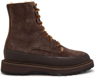 Le Monde Beryl LE Monde Beryl Dolomite Suede Ankle Boots - Brown - 36 (IT36 / UK3)