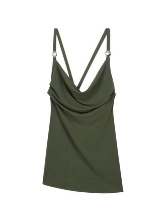 Coperni Draped Cowl Neckline Tank Top