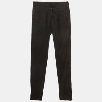 Maison Margiela Maison Martin Margiela Black Gabardine Slim Fit Trousers