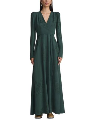 Lafayette 148 New York Wrap Front Dress
