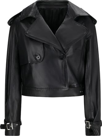 Alessandra Rich Bomber doppiopetto - Nero
