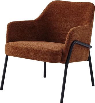 Moloo Sill&oacute;n de tela Luxury Terracotta