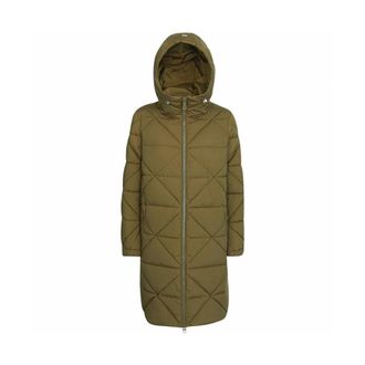 Geox Allenie Parka - Dames - Parka Jassen - Groen - L - Katoen - Jassen