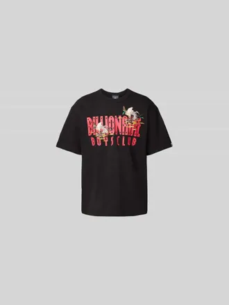 Billionaire Boys Club T-Shirt mit Label-Print in Black, Gr&ouml;&szlig;e M