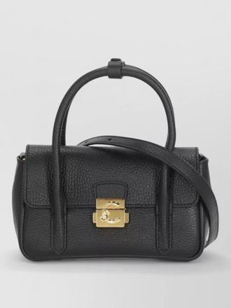 Coccinelle leather mini handbag structured silhouette