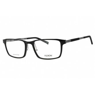 Flexon Demo Rectangular Mens Eyeglasses FLEXON EP8008 001 55
