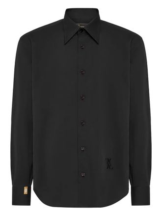 Billionaire Boys Club tuxedo shirt gold cut - men - Lyocell/Cotton - XXXXL - Black