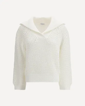 Brunello Cucinelli Shirt collar Jumper Female S