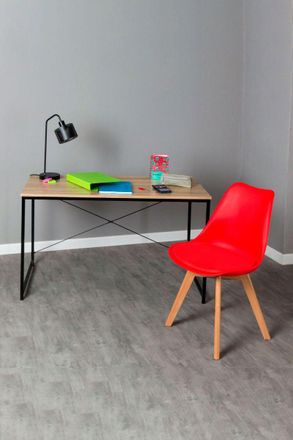Regalos Miguel Regalos Miguel - Conjuntos De Mesa Y Sillas - Conjunto Escritorio Dek Y Silla Synk Basic - Rojo