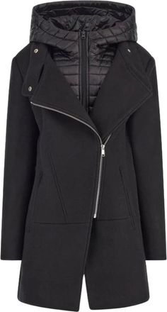Guess 2-in-1 jas - Dames - Jassen - Zwart - Maat: M Wol