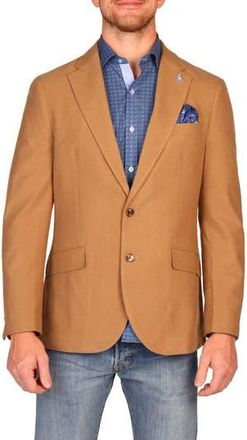 Tailorbyrd Lux Cashmere Touch Sport Coat in Camel at Nordstrom Rack, Size 46Short