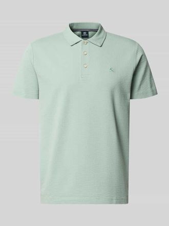 Lerros Regular Fit Poloshirt mit Logo-Stitching in Lind, Gr&ouml;&szlig;e XXXL