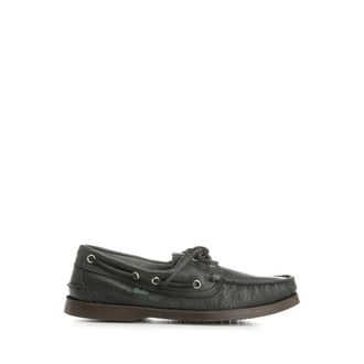 Paraboot Flats - Heren - Bootschoenen - Groen - 44 EU - Leer - Schoenen