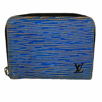 Louis Vuitton Blue Coin Purse/Coin Case (Pre-Owned)