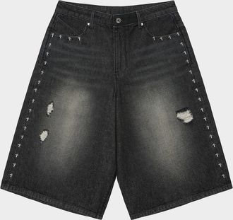 Rta Men & apos;s Chaparral Gustavo Oversized Denim Bermuda Shorts