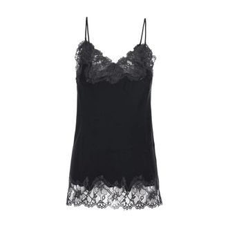 Gold Hawk Top de Manga Larga con Cuello en V - Tops - Mujer - Negro - M