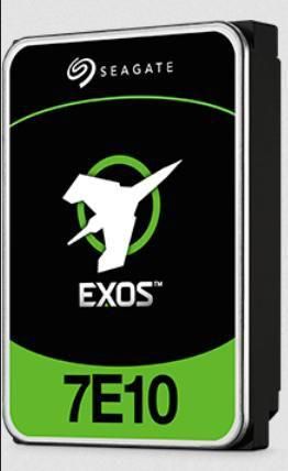 OEM Disco Duro Seagate Exos 7e10 De 10 Tb Sata, 7200 Rpm, 256 Mb, 512e/4kn, Negro, St10000nm017b