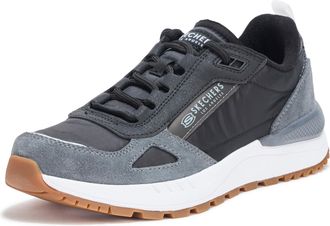 Skechers Boys Fury Trainers, Dark grey black, 36.5 EU