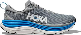 Hoka One One Mens Gaviota 5 Running Shoes In Limestone/diva Blue