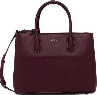 Silvian Heach logo-lettering tote bag - women - Polyurethane - One Size - Purple