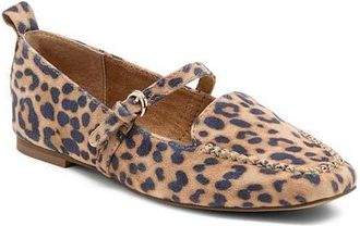 Kelsi Dagger Ferry Mary Jane Loafer in Summer Leopard at Nordstrom, Size 6.5