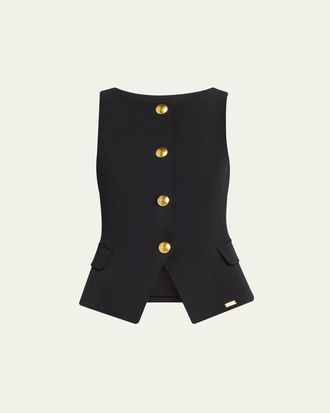 L'agence Tessa Fitted Vest