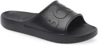 BOSS Darian Slide Sandal in Black at Nordstrom Rack, Size 10Us / 9Uk