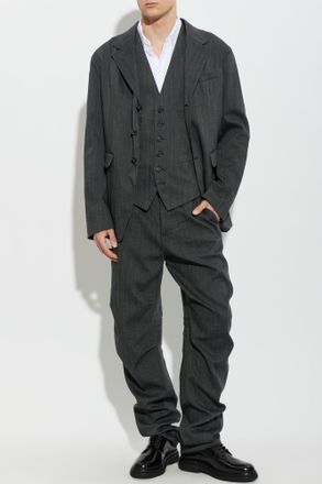 Dsquared2 Vest Made From Mixed Materials, Mens, Grey